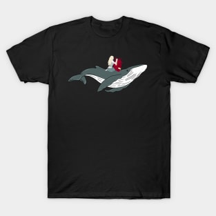 Whal fly away with me T-Shirt